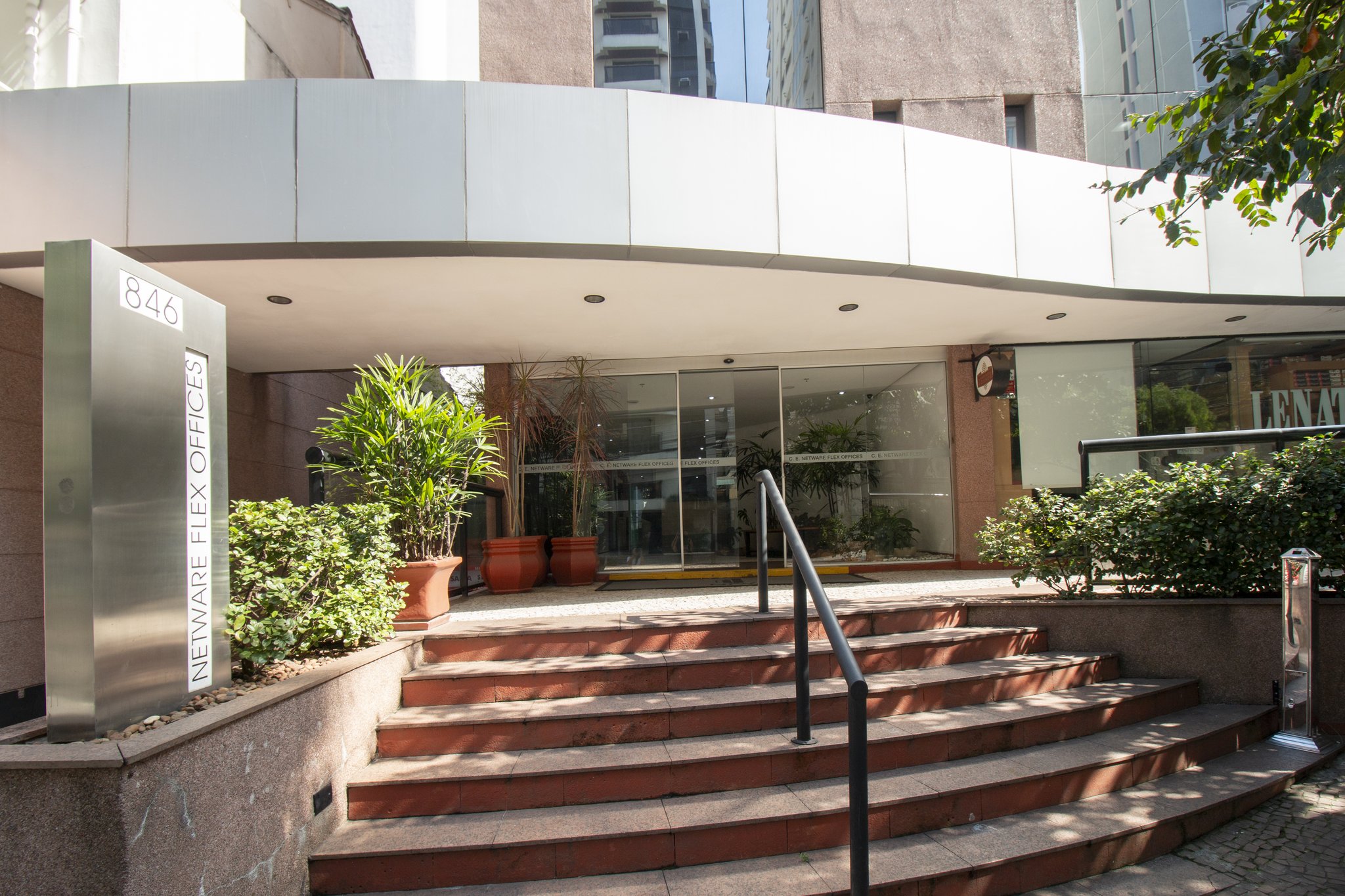 Fachada do escritório
